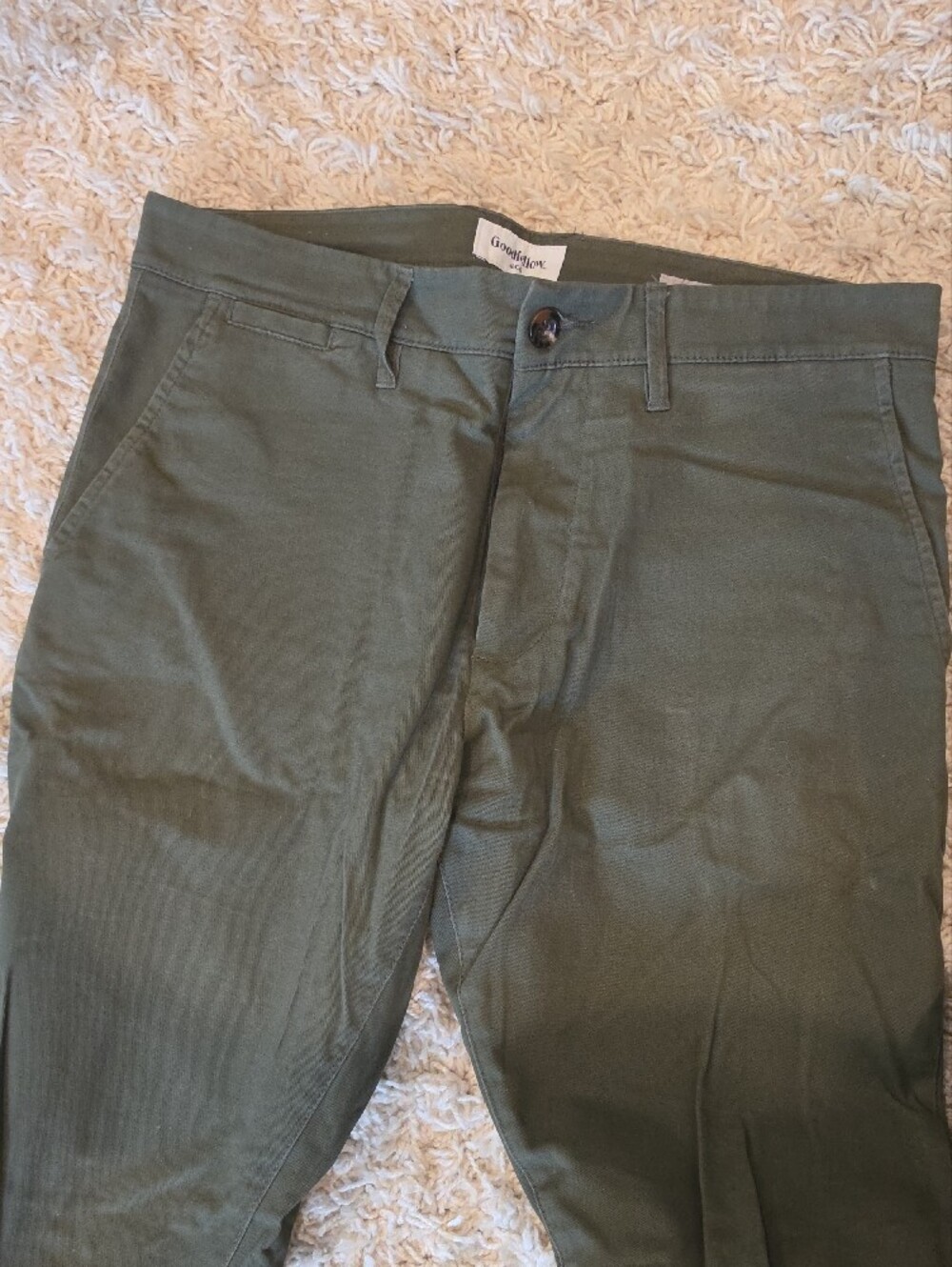 Goodfellow & Co Olive Green Chinos - Picture 3 of 4